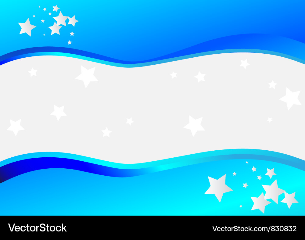 Abstract background with stars Vector Image