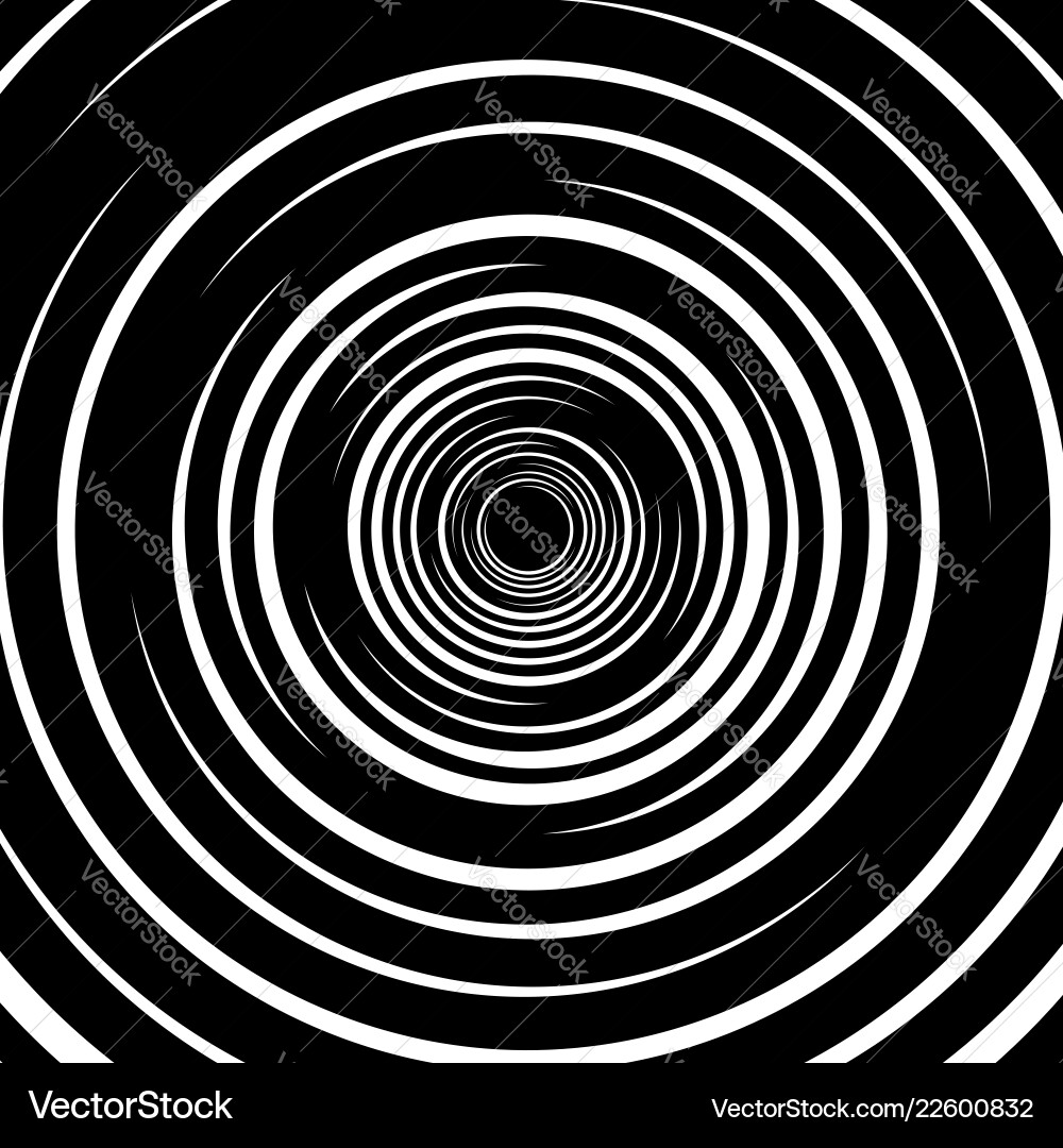 Abstract swirl twirl spiral element rotating Abstract swirl twirl spiral element rotating vector image