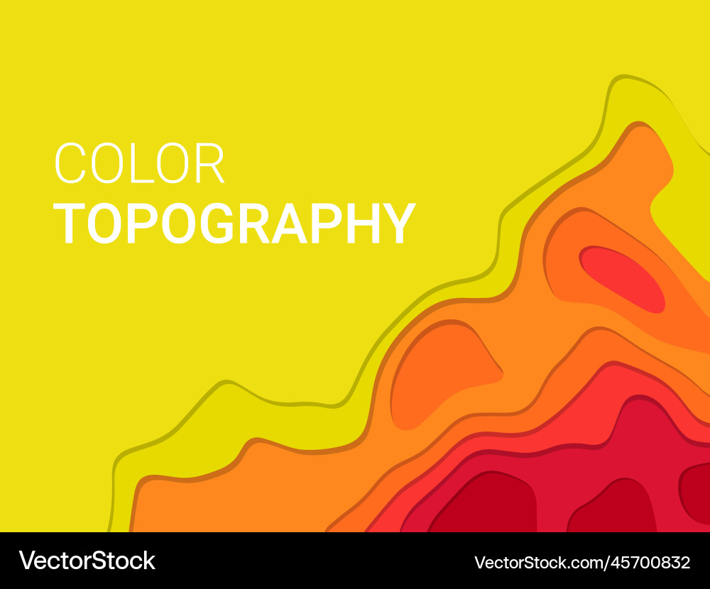 Color gradient geometric map abstract background Color gradient geometric map abstract background vector image