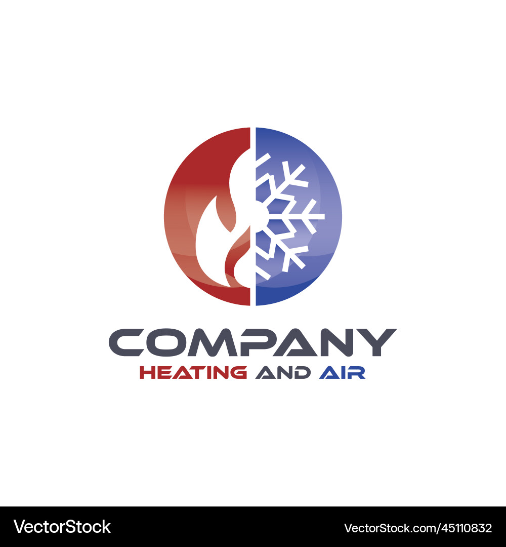 Hvac logo image Hvac logo image vector image