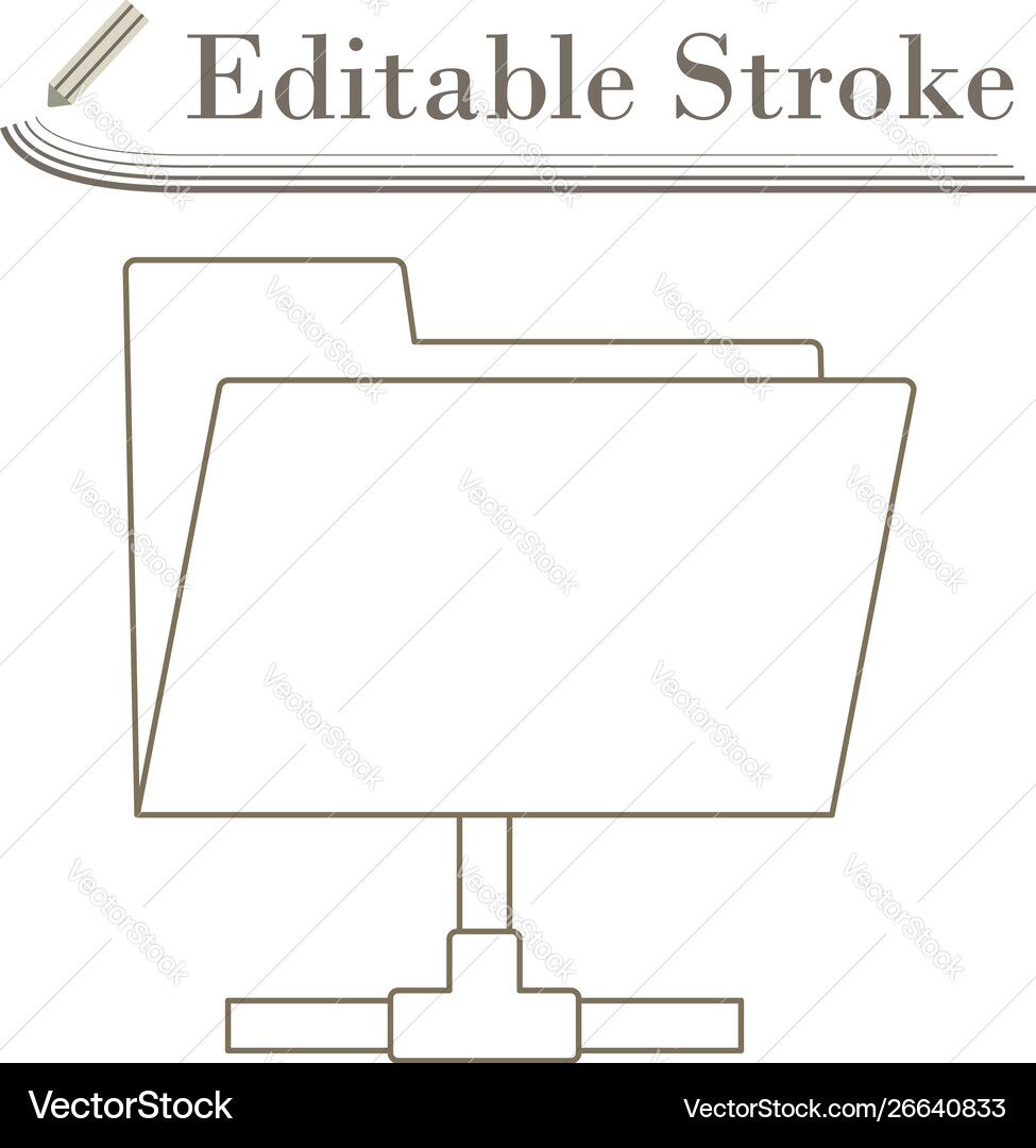 Shared folder icon Vector Image