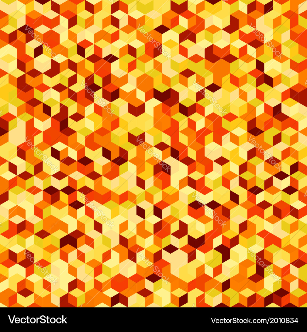 Abstract mosaic pattern vector image