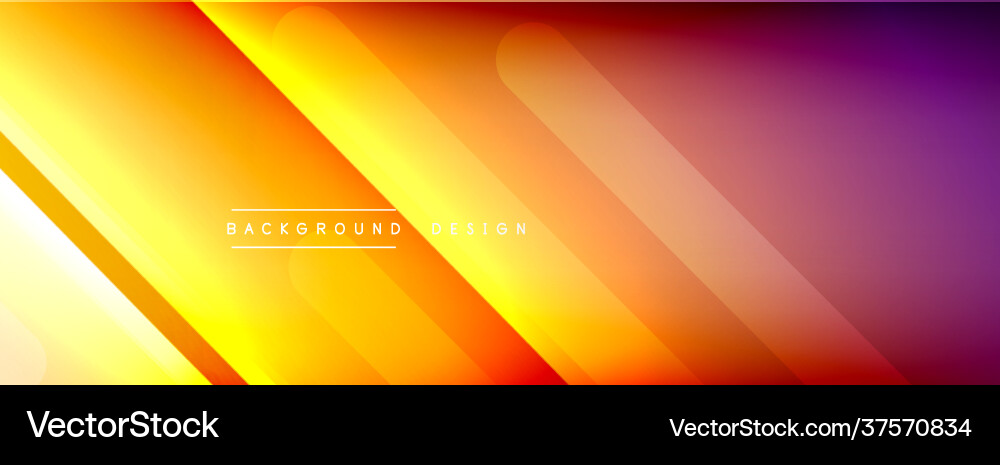 Dynamic lines abstract background 3d shadow Vector Image