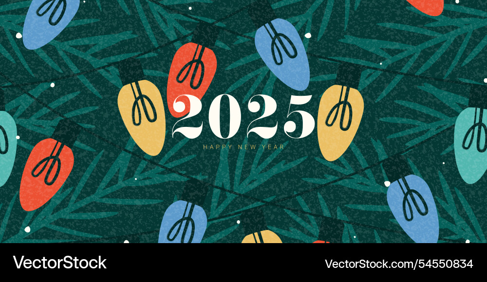 Frohes 2025 neues Jahr Banner Frohes 2025 neues Jahr Banner vektorbild