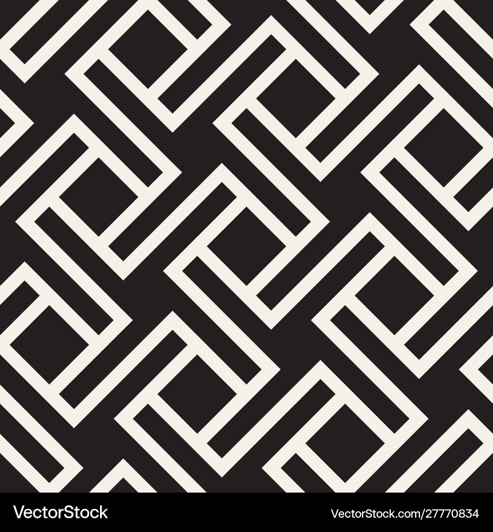 Geometric Lattice Pattern vector image