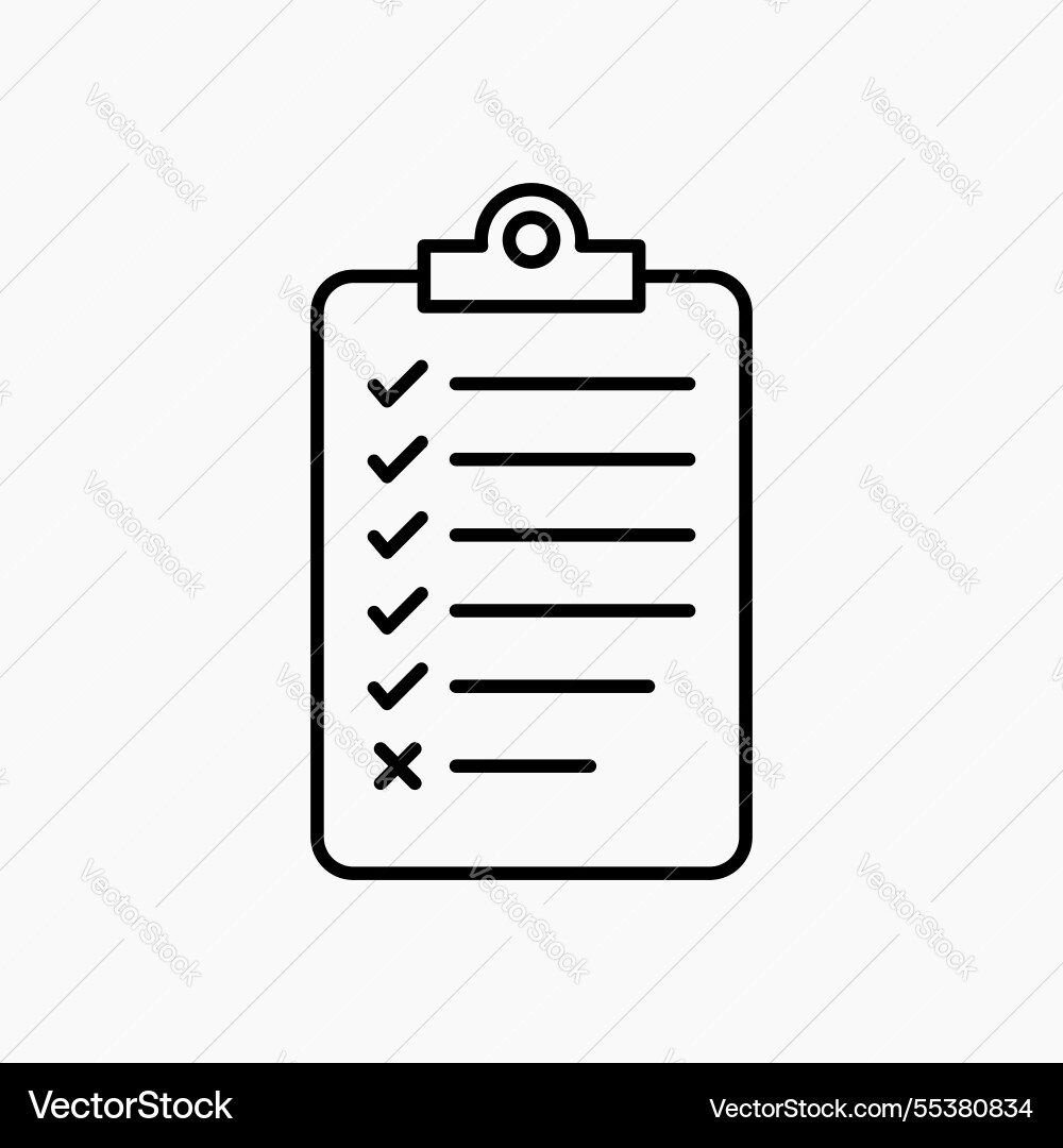 Task list icon simple Task list icon simple vector image