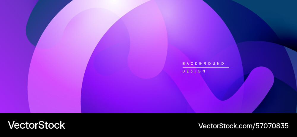 Abstract purple gradients overlap creating fluid Abstract purple gradients overlap creating fluid vector image