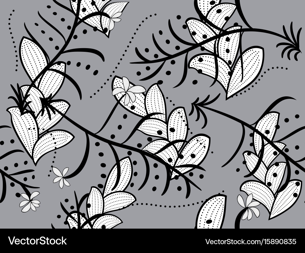Seamless pattern in retro style Vector Image