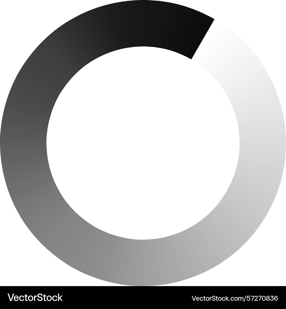 Circular progress indicator featuring a smooth Circular progress indicator featuring a smooth vector image