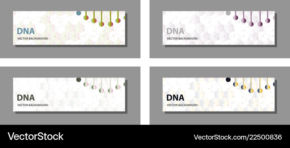 Set of 9 templates for presentation slides Vector Image