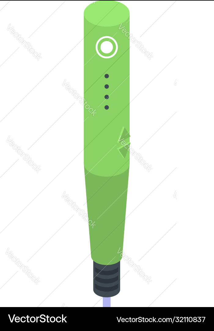 3d pen gadget icon isometric style 3d pen gadget icon isometric style vector image