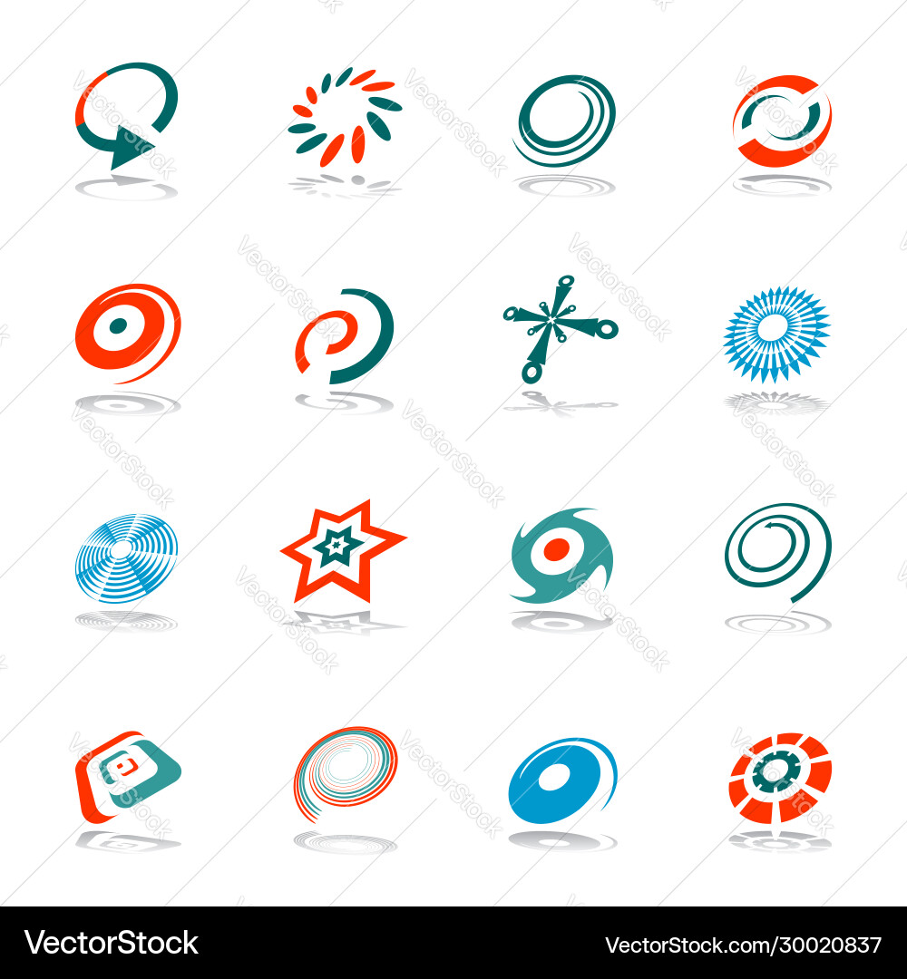 Design elements set Design elements set vector image