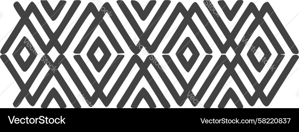 Diagonal Monochrome Pattern Vector Image