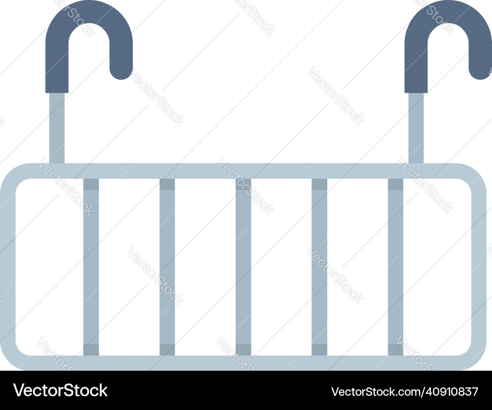 Dryer attach net icon flat isolated Dryer attach net icon flat isolated vector image