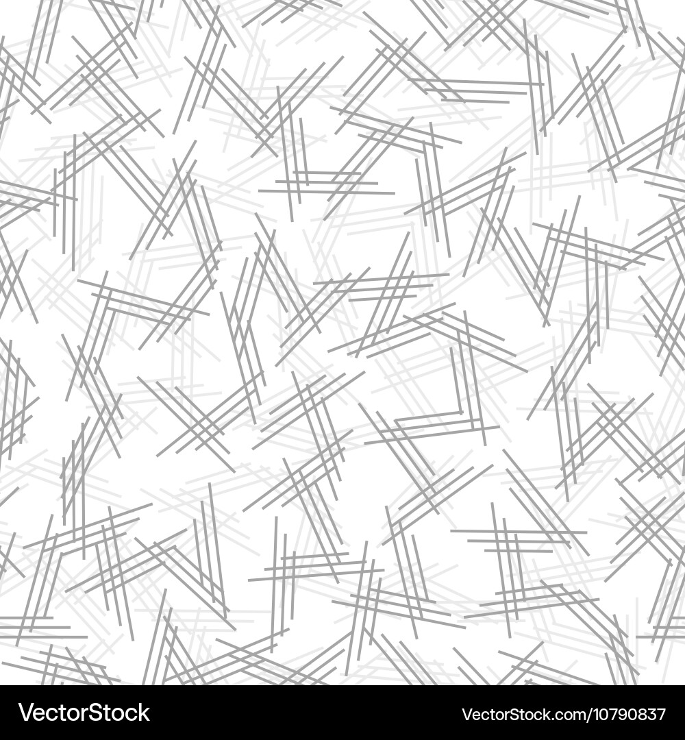 Geometric seamless pattern with endless lines vector image