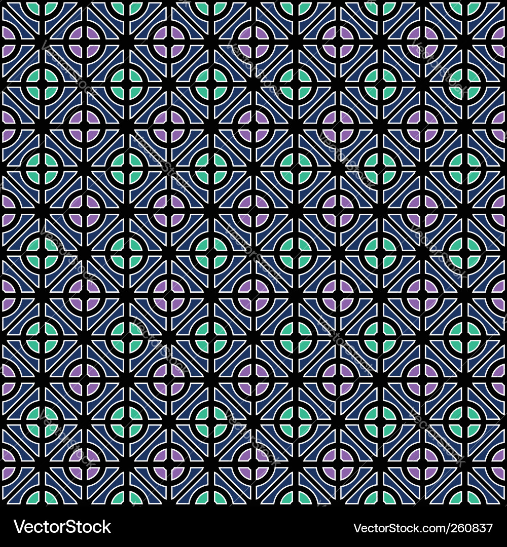 Intricate Geometric Pattern vector image