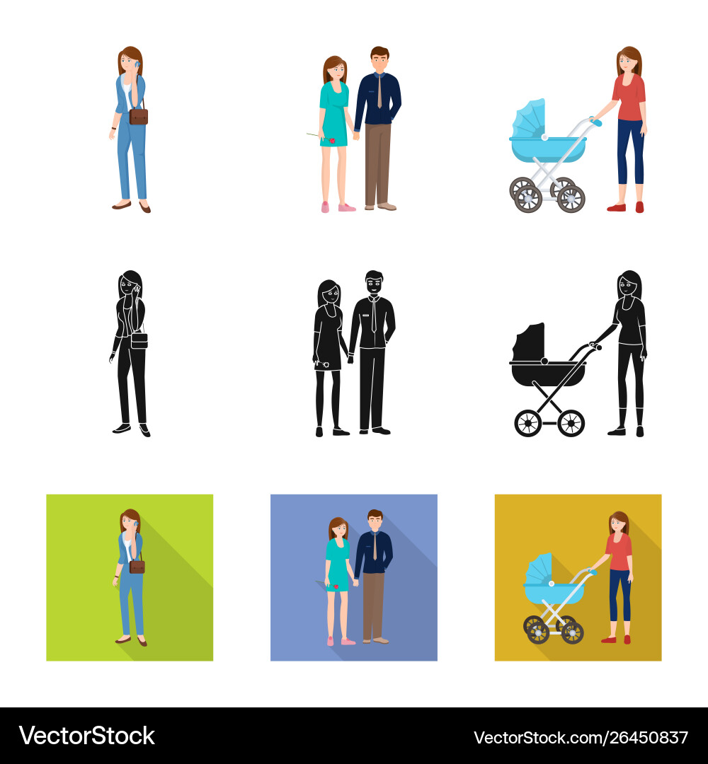Isolated object character and avatar symbol Isolated object character and avatar symbol Vector Image