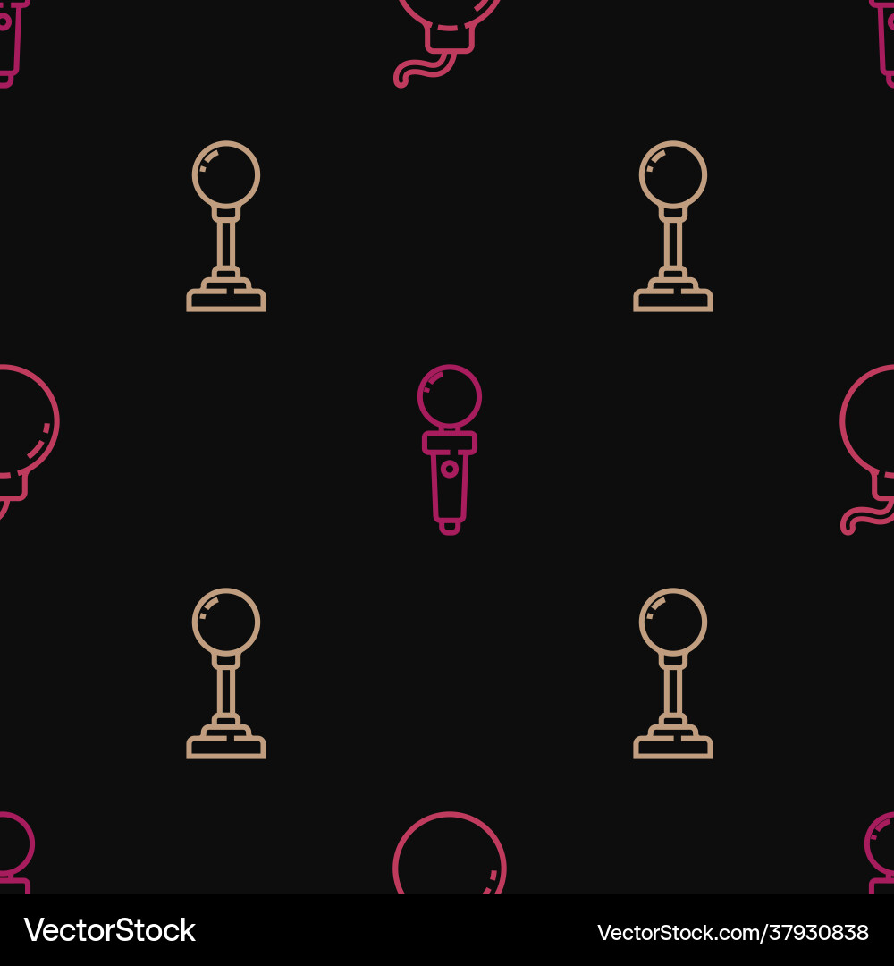 Set line bomb ready to explode joystick Set line bomb ready to explode joystick vector image
