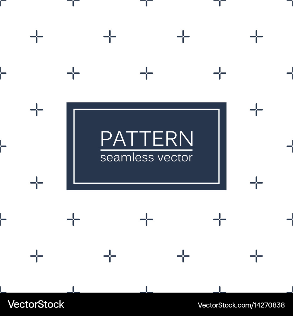 Stylish seamless minimalistic pattern Vector Image