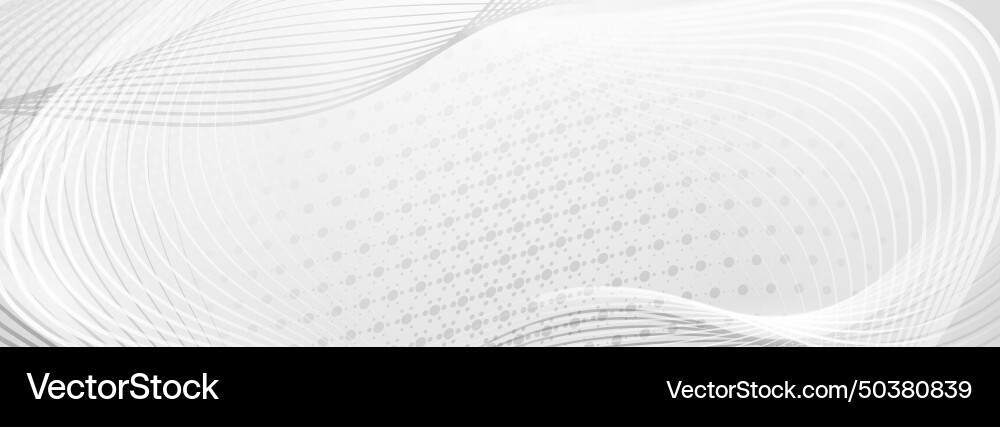 Abstract background of halftone dots and curved Abstract background of halftone dots and curved vector image