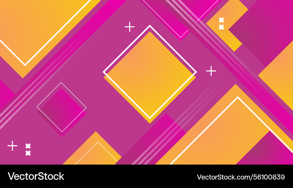 Abstract geometric background with gradient Vector Image