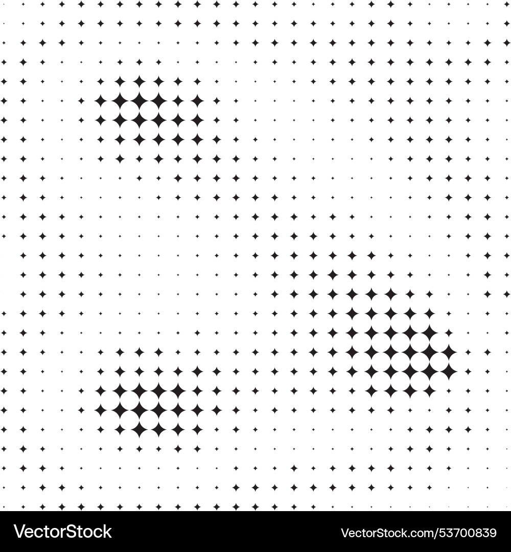 Stars pattern in a halftone effect Stars pattern in a halftone effect vector image