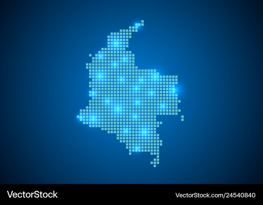 Abstract blue background with map internet line Abstract blue background with map internet line vector image