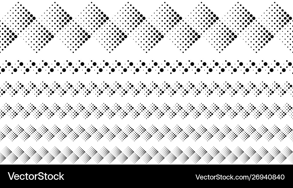 Abstract repeating geometric circle pattern page vector image