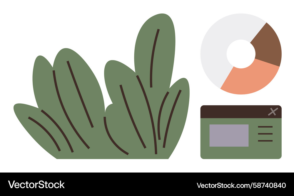 Digital data analytics with nature-inspired Digital data analytics with nature-inspired Vector Image