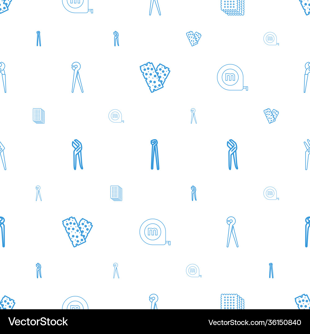 Fix icons pattern seamless white background Vector Image