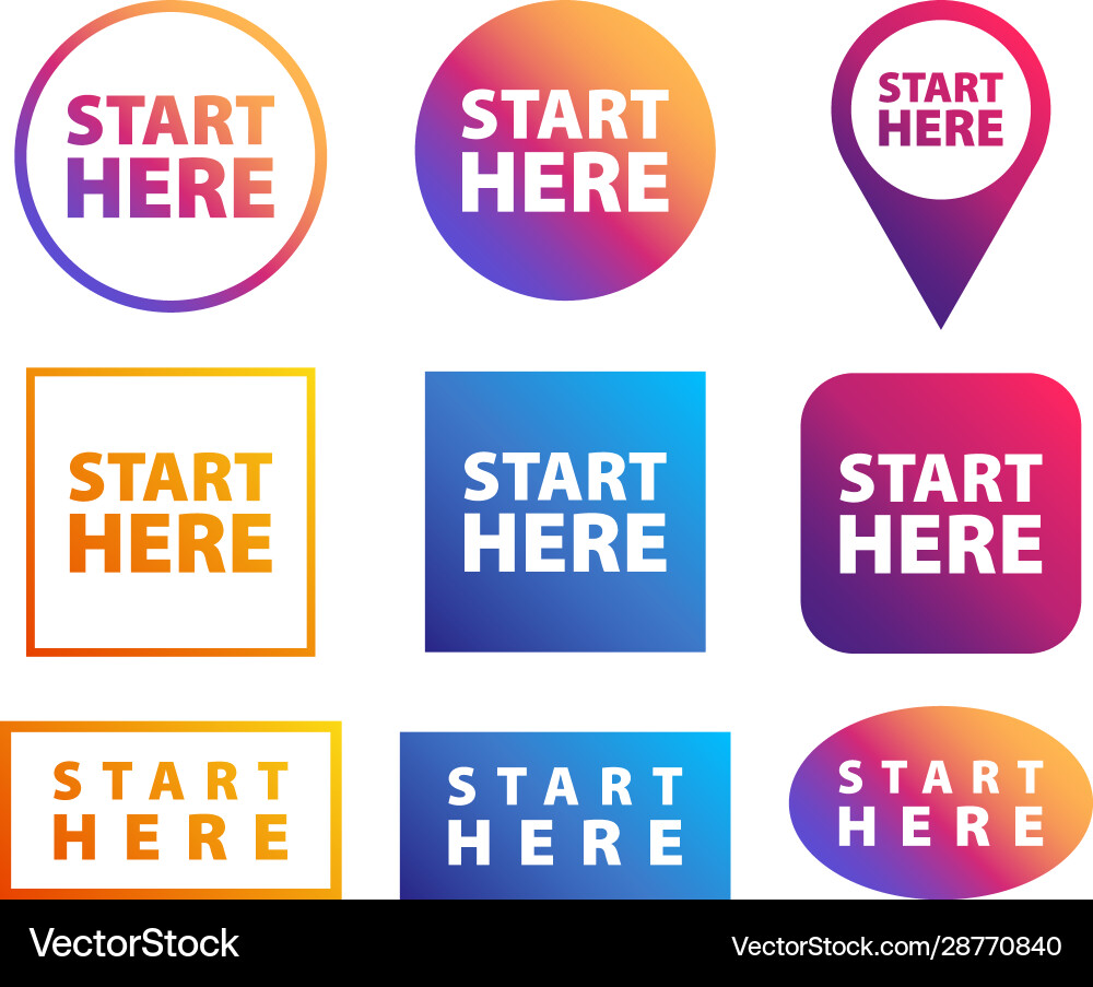 Gradient color map location pointer icon Gradient color map location pointer icon vector image