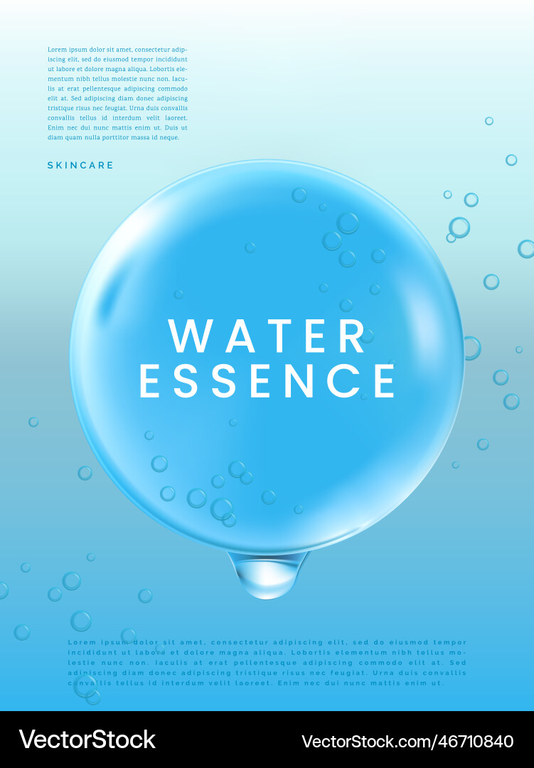 Minimalistische abstrakte Wassertropfen Poster Buchabdeckung Minimalistische abstrakte Wassertropfen Poster Buchabdeckung vektorbild