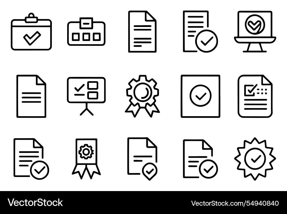 Papers folder certificate accept approved concept Papers folder certificate accept approved concept vector image