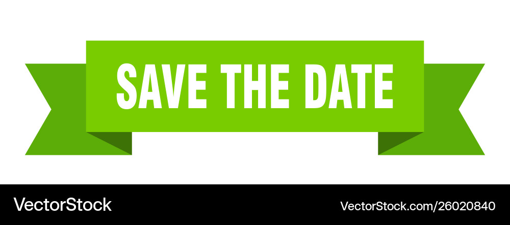 Save date vector image