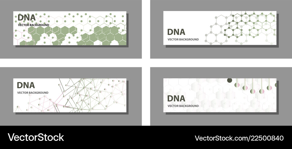 Set of 9 templates for presentation slides Vector Image