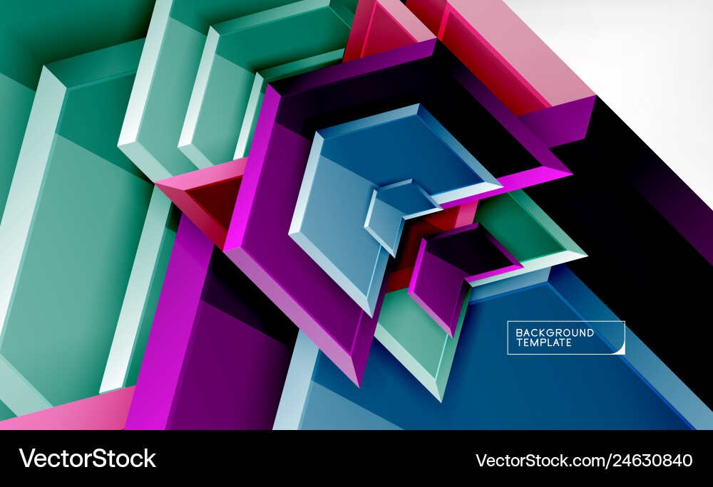 Techno arrow background template design Techno arrow background template design vector image