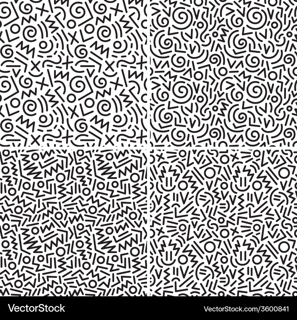 Abstract Line Pattern Background vector image