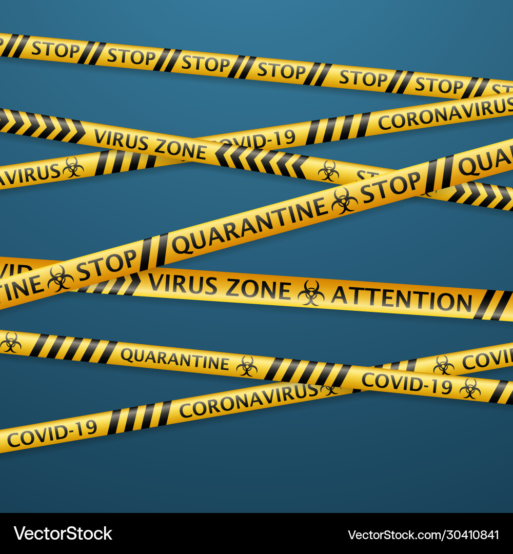 Hintergrund coronavirus Sicherheitsbänder Hintergrund coronavirus Sicherheitsbänder vektorbild