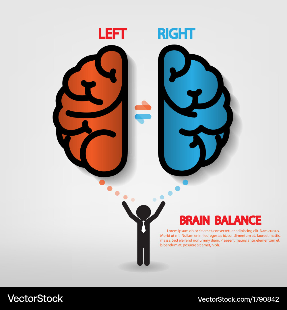 Brainstorming Concept - Idea Generation Vector Image