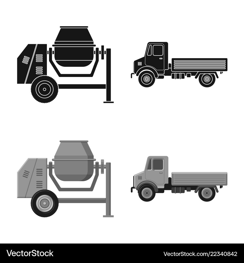 Isolated object of build and construction symbol Isolated object of build and construction symbol vector image