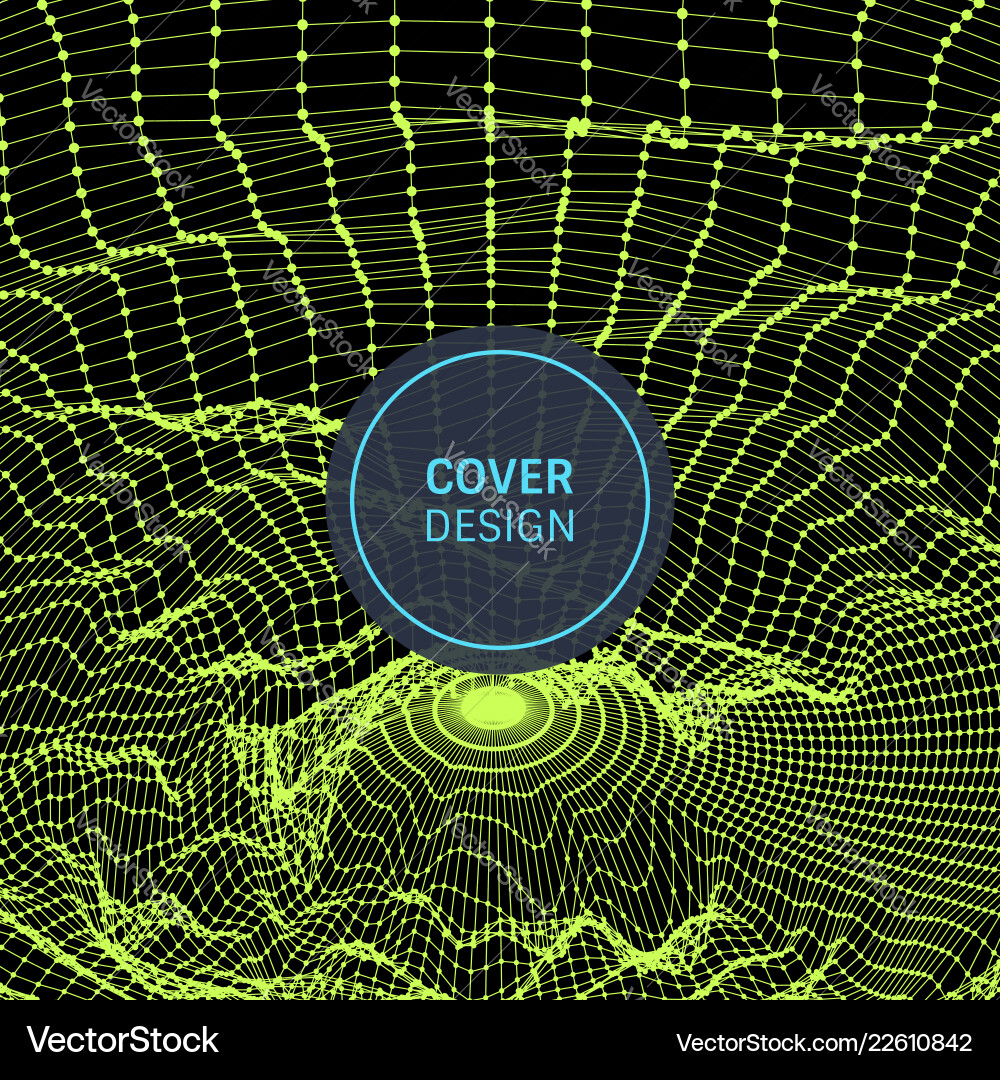 Lattice structure science or technology Lattice structure science or technology Vector Image