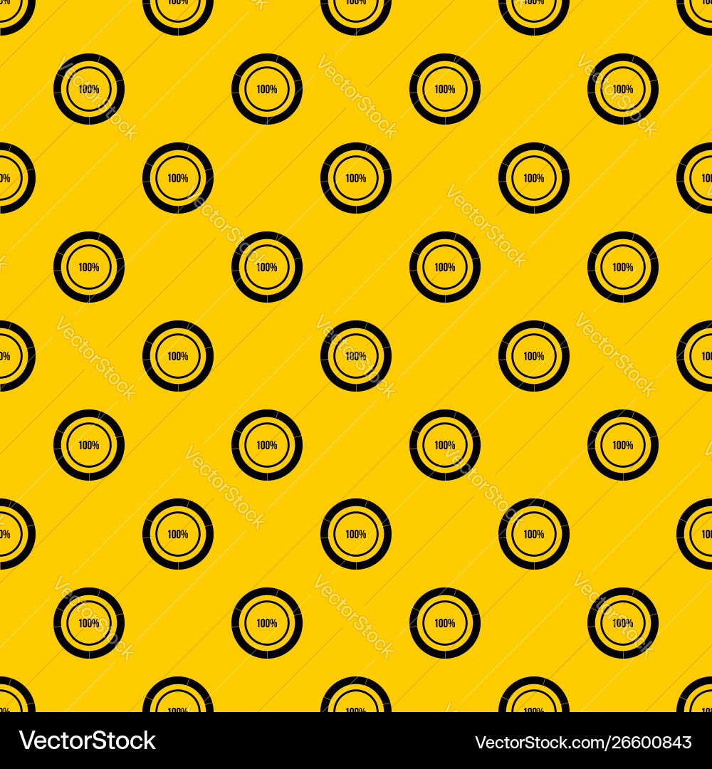 Diagram pie chart pattern Vector Image