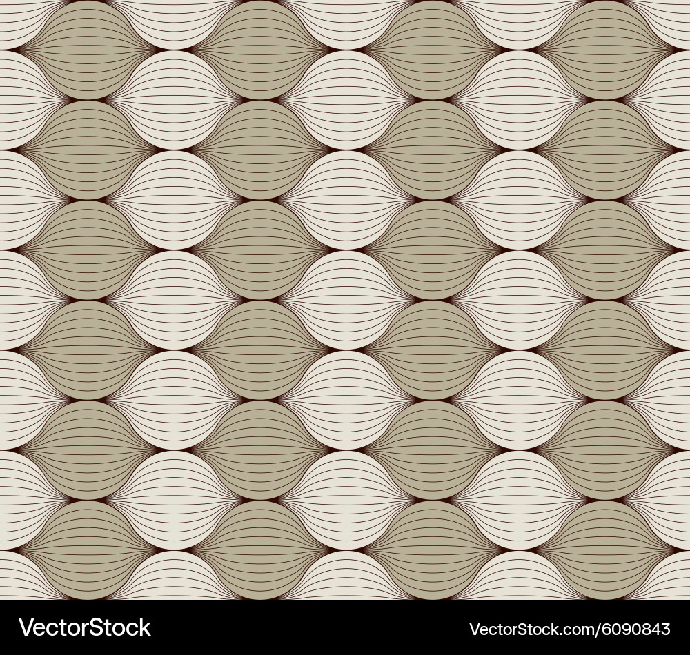 Intertwined Strand Pattern vector image