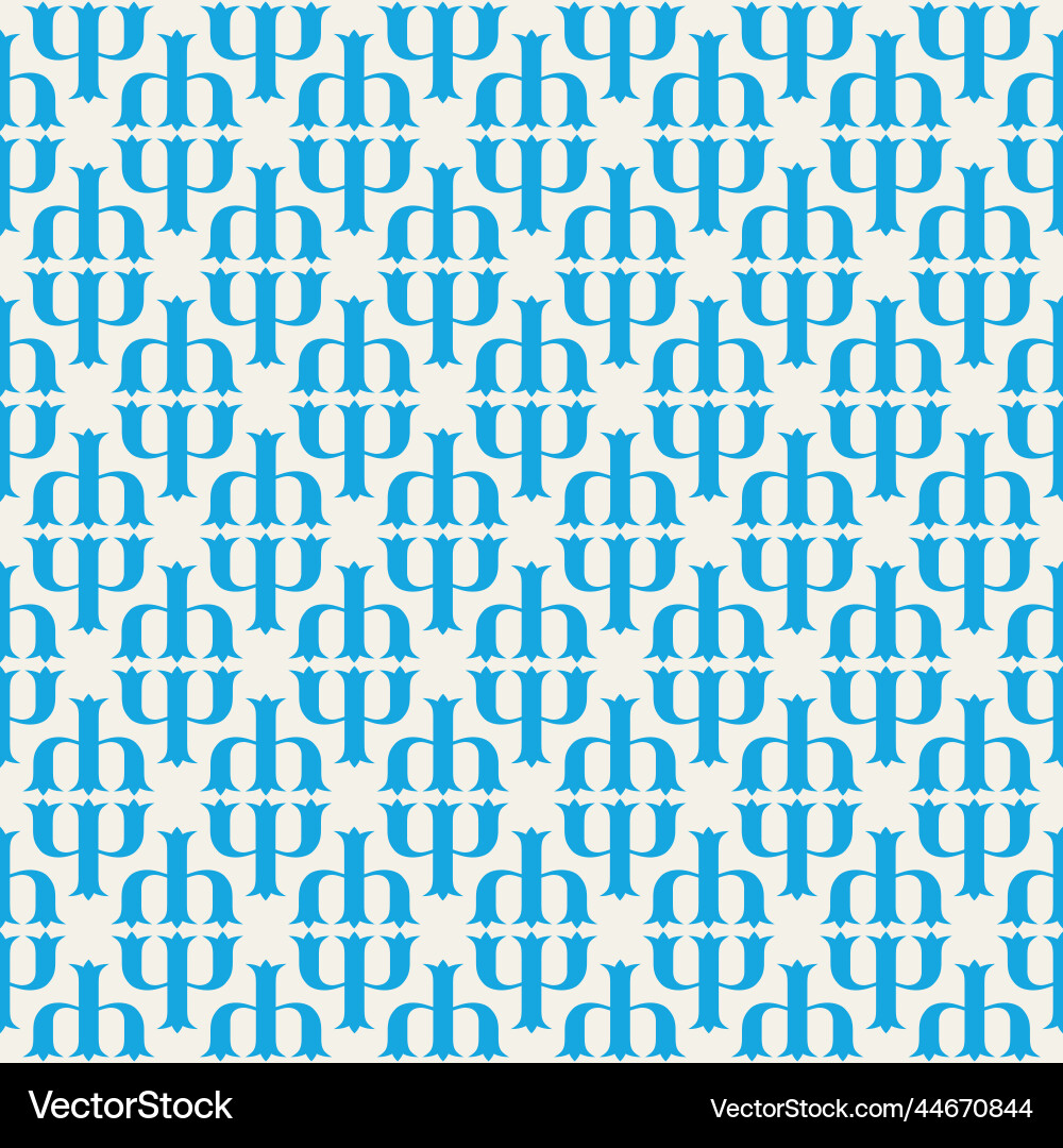Abstract seamless pattern for background vector image