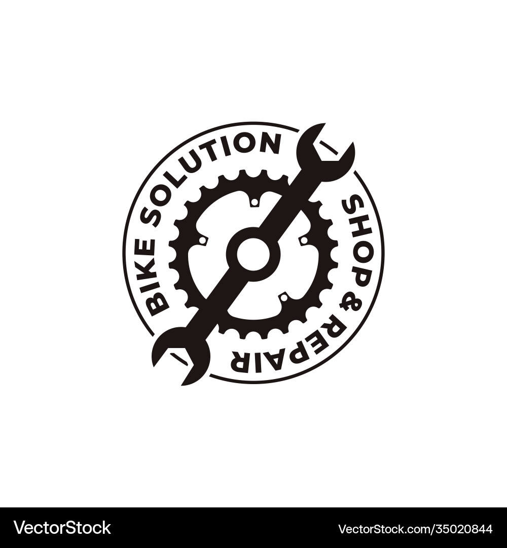 Bicycle bike shop club logo icon Bicycle bike shop club logo icon vector image