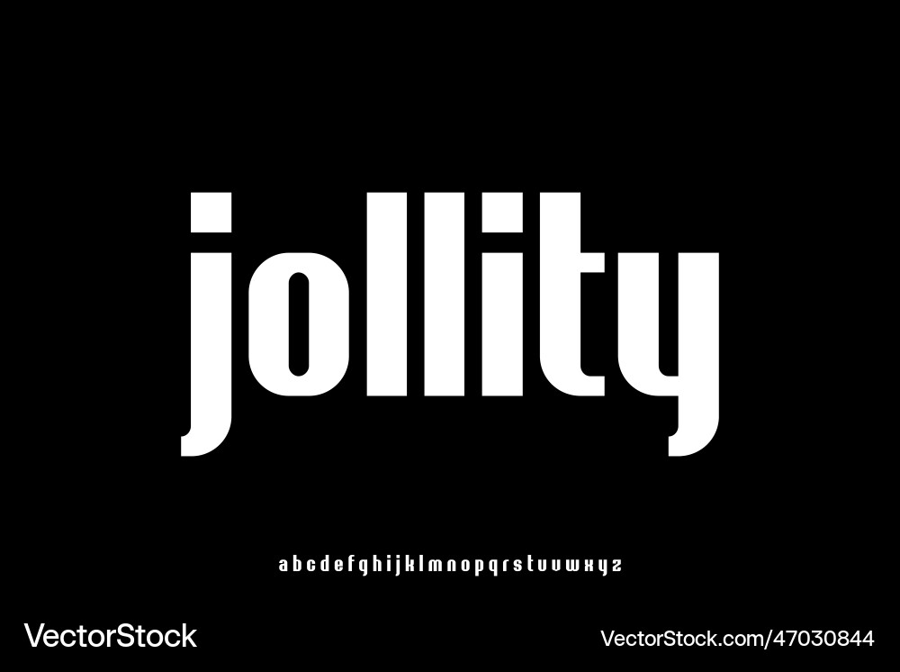 Bold and playful display font Bold and playful display font Vector Image