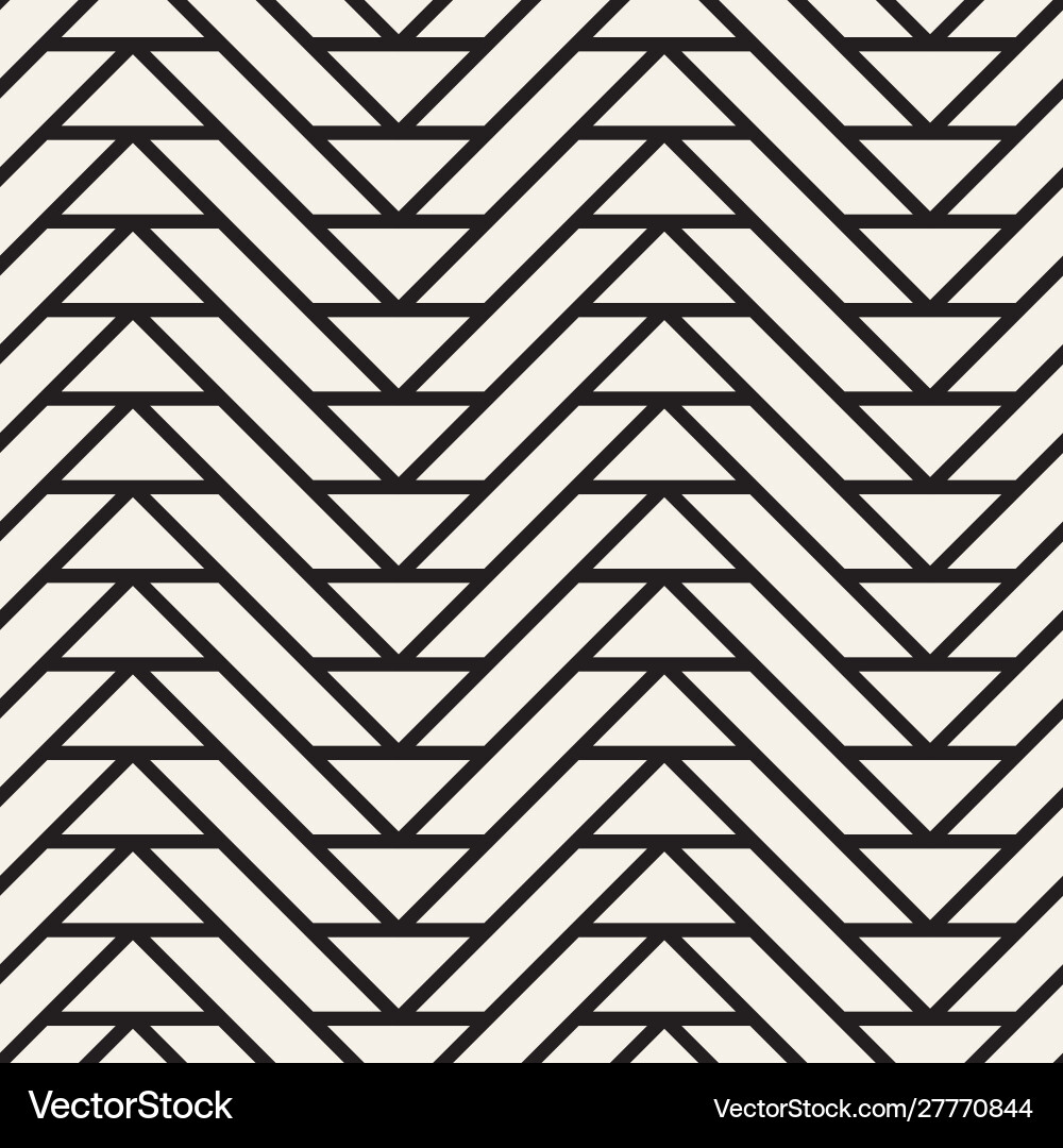 Geometric Line Tiling Pattern Vector Image