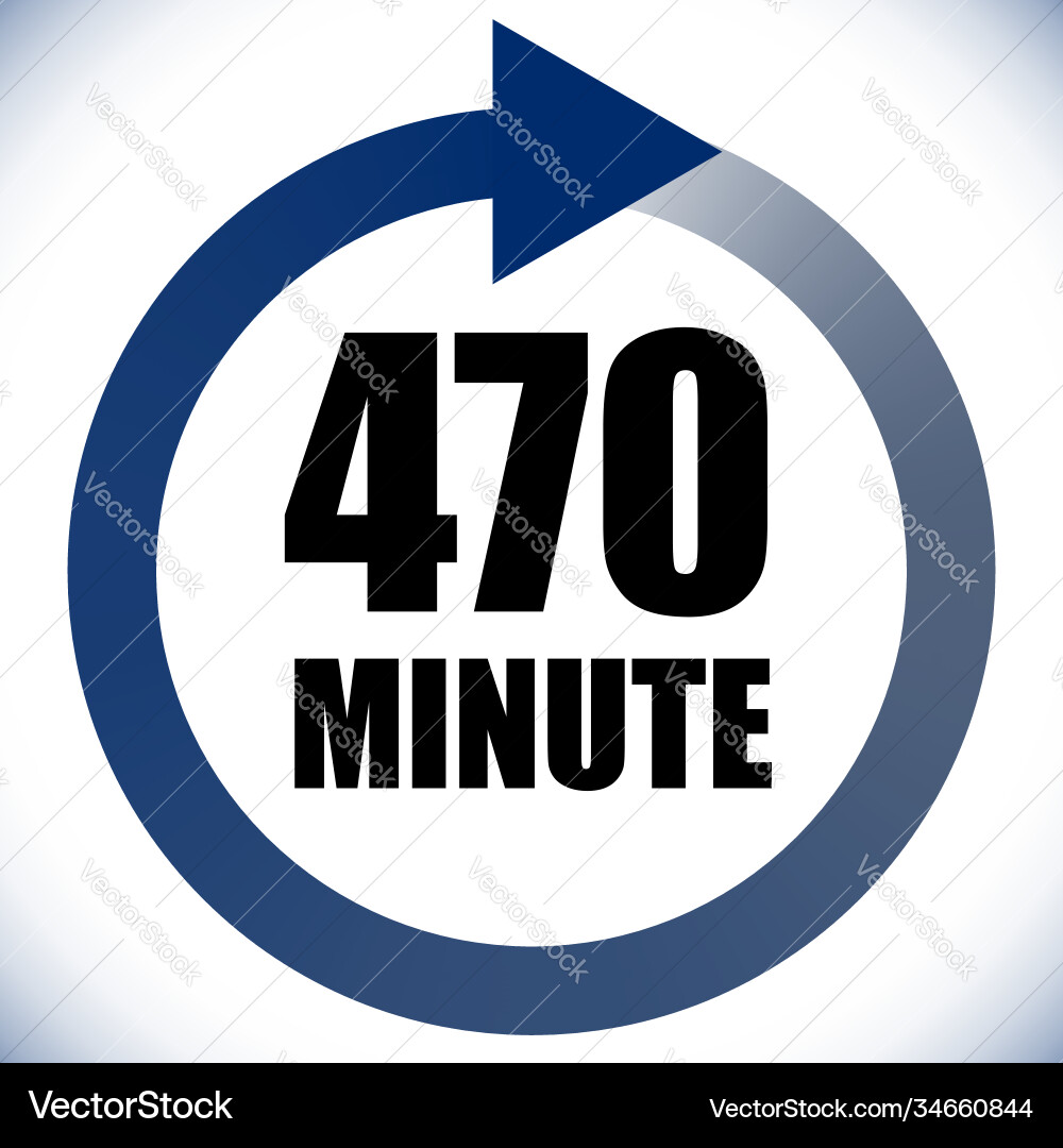 Numbers numerals dial time duration and schedule Numbers numerals dial time duration and schedule vector image