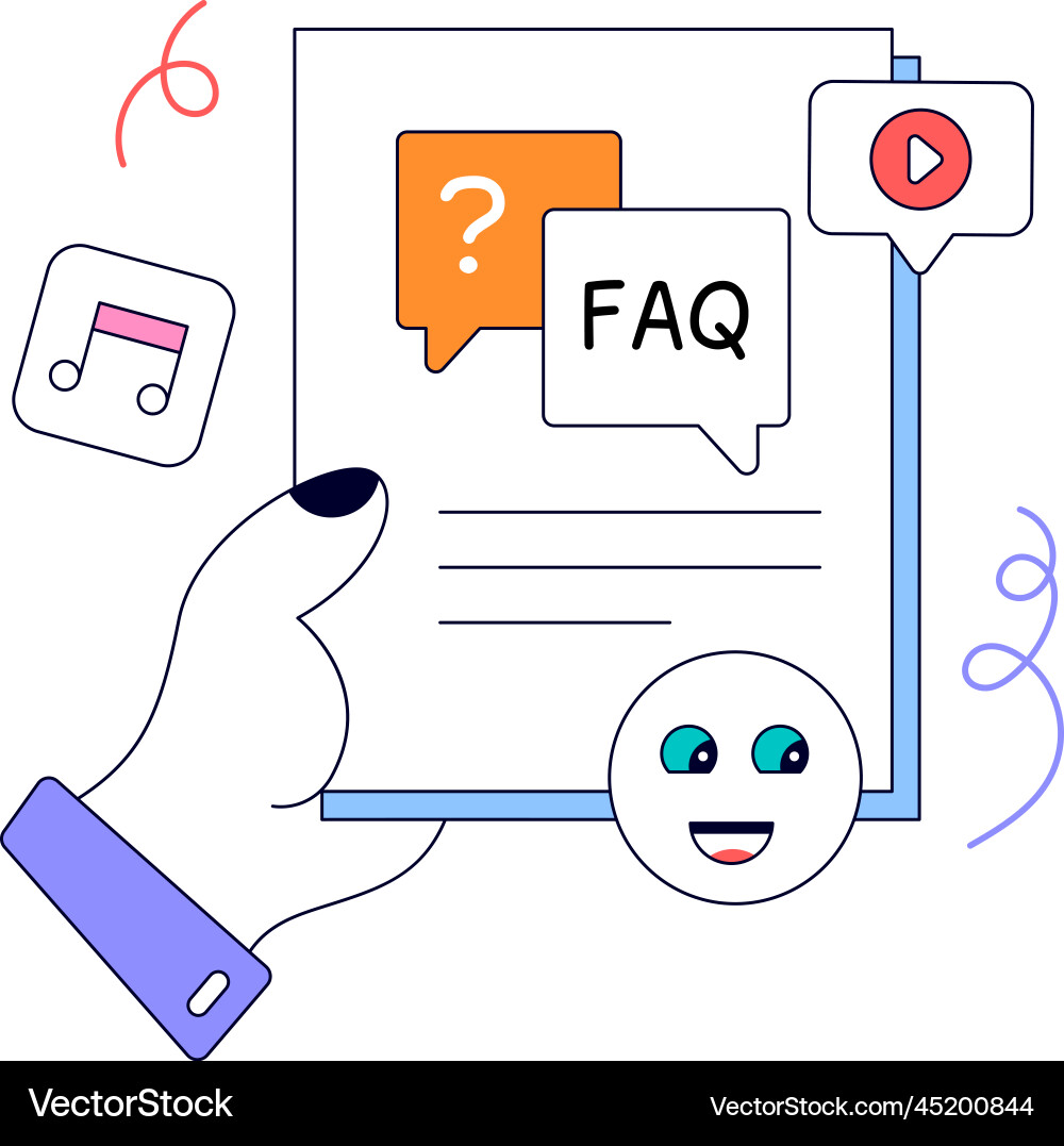 Ready to use animated design of media content Vector Image