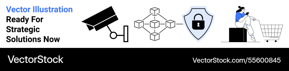 Erweiterte Sicherheitsblockchain-Integration Erweiterte Sicherheitsblockchain-Integration vektorbild